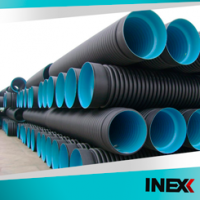 Polypropylene double-layer corrugated pipe tube