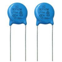 AC Capacitor Type DCF Y2/X1 ceramic capacitor