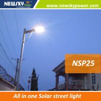 led integrated solar street light