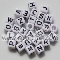 Wholesale Letters White Cube Plastic Acrylic