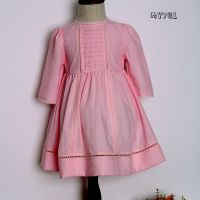 Spring new style children long frocks designs kids beautiful model dresses