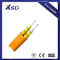 shenzhen factory supply Indoor Duplex Flat Fiber Optic Cable GJFJBV