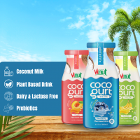  280ml Vinut Cocogurt (Coconut milk) drink with Blueberry (Lactose free, Dairy free, Plant based) 280ml Vinut Cocogurt (Coconut milk) drink with Peach (Lactose free, Dairy free, Plant based) 280ml Vinut Cocogurt (Coconut milk) drink with Peach (Lactose f