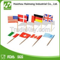 hot selling promotionToothpick Flag