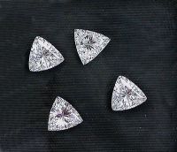 AAA Good Quality White Shining Trillion Cut Cubic Zircon