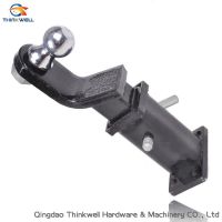 Forged and Welded Trailer Hitch Ball Mount for Vehicle