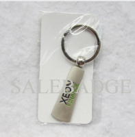 Custom 2017 newest enamel keychain print your logo keyring free shipping