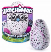 Hatchimals Hatching Interactive Bearakeet Pink Black