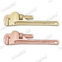 Xinda Non Sparking Pipe Wrench, Copper