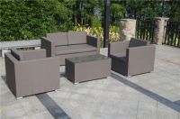 Garden Furniture Aluminium Sling Sofa for French market