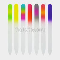 Color Classic Plain Crystal Glass Nail Files