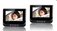 DUAL 7&amp;amp;quot; SCREEN PORTABLE PLAYER car dvd player