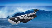 PVC Inflatable Double Row Whale Boat
