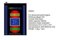 High capacity H2 generator