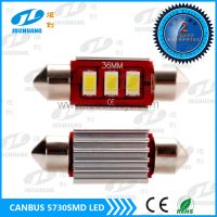 Festoon 36mm 3*5730 SMD LED Interior Car Light auto license plate light auto festoon bulb readling Light