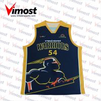 Custom sublimation basketball jersey