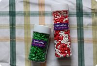 Christmas Sprinkles / Edible Cake Decorations