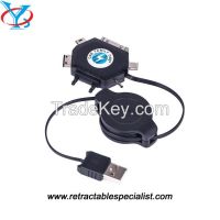 Retractable USB Data Cable