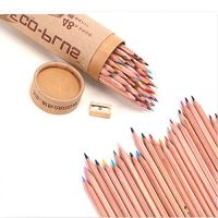 High quality natural wood colored pencils sets 6pcs