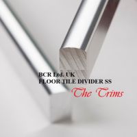 BCR ss floor dividing strips, metal tile trims, aluminium tiletrims, pvc tile trims, selants &amp;amp; building chemical range