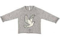Baby's Dove Intarsia Crewneck