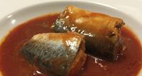 Canned Mackerel Fish in Tomato Sauce