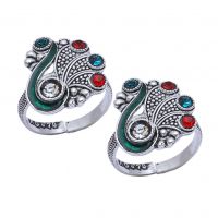 Aman Comely Traditional Silver Toe Ring