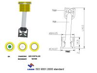 battery charge indicator for car battery with 2 balls B401