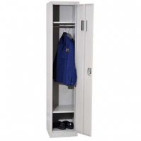 Lockable steel cabinet for dressing room with optional color