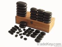 hot sale stone 16 pcs mini massage stone set skin relief massager spa