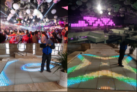 LED Popular feast banquet hotel nightclub musical gorgeous magnificent sensitive dance floor