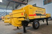 15 cubic electric type Trailer Mounted Concrete Pump for sale for   