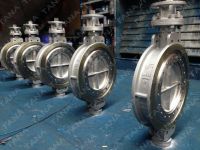 wafer type triple offset butterfly valve