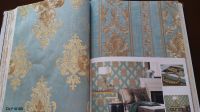 Non-woven wallpaper made by rotary screen printing