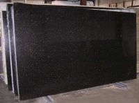 Black Galaxy granite blocks and slabs