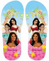 3D or 2D heat transfer film with newly designe for flip flop soles