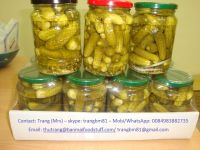 Pickled gherkins