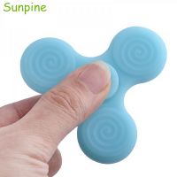 LED Silicone Hand Fidget Spinner Finger Toys