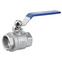 2PC Stainless steel ball valve