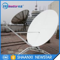 1.8m manual portable carbon fiber satellite antenna