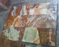 MULTI BROWN/GOLDEN ONYX TILES COLLECTION