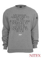 LONG SLEEVE CREW NECK SWEATSHIRT