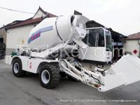 Self propelled concrete mixers