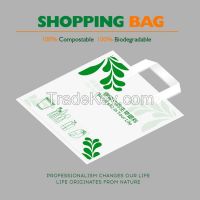 Chinese custom environmental protection plastic shopping handle bag