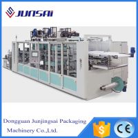 Automatic plastic cup thermoforming making machine