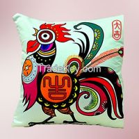 art cushion cover