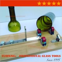 Wood Base Wine Glass Cutting Bottle