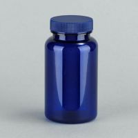 PET Plastic Bottles Blue