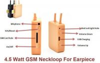 GSM Spy Earpiece Set With Sim Card (No need Phone)