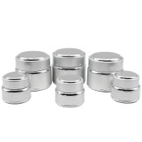 2017 new design beautiful 15g aluminum cream jar cosmetic packaging